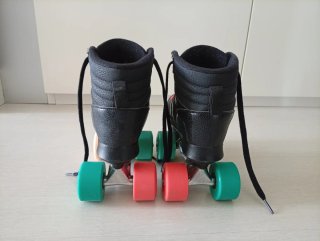 Patines Oxelo Talla 33 Negros
