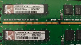 Lote Memoria RAM Variada Kingston Hynix Nanya