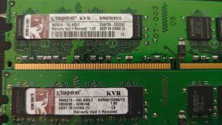 Lote Memoria RAM Variada Kingston Hynix Nanya