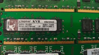 Lote Memoria RAM Variada Kingston Hynix Nanya