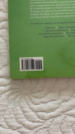 Lote 7 Libros 1º Prótesis Dental
