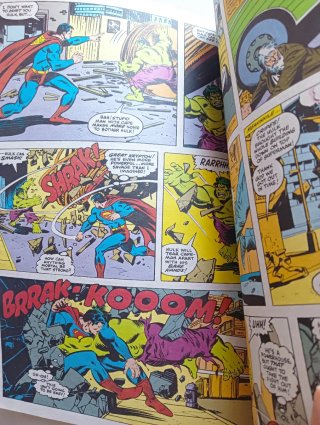 Superman and Spiderman. Edicion USA.Tamaño gigante