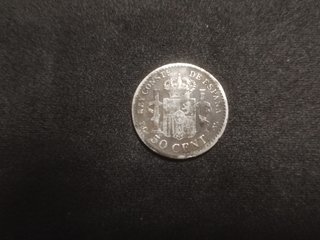 Plata 50 céntimos Alfonso XIII 1910