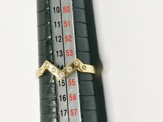 Anillo Media Corona Oro 18kt