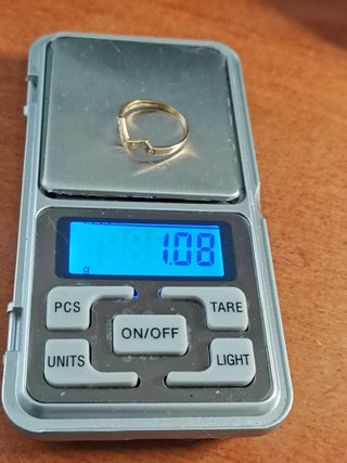 Anillo Media Corona Oro 18kt