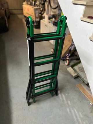 Escalera telescópica como nueva