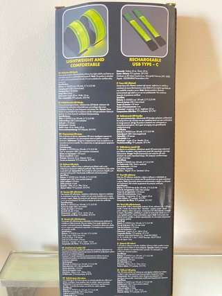 Pulseras LED Reflectantes Recargables