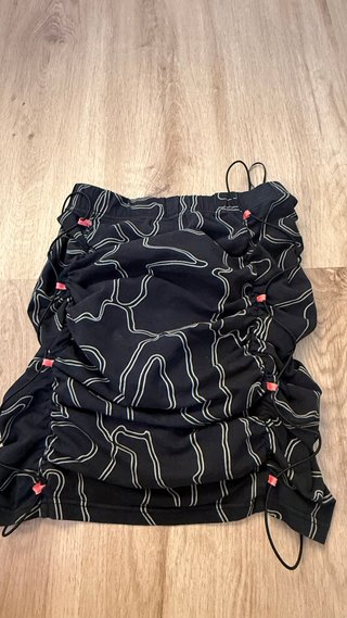 Falda corta de tubo y diseño asimétrico - Grimey M