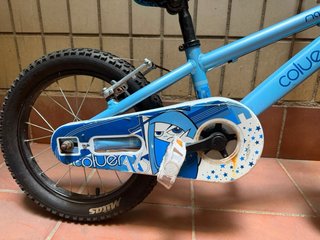 Bicicleta infantil Coluer azul 16 pulgadas