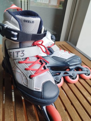 Patines Oxelo Fit 3 Niños Ajustables