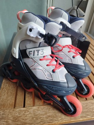 Patines Oxelo Fit 3 Niños Ajustables