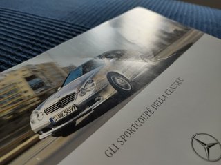 Brochure catalogo italiano Mercedes C Sportcoupé