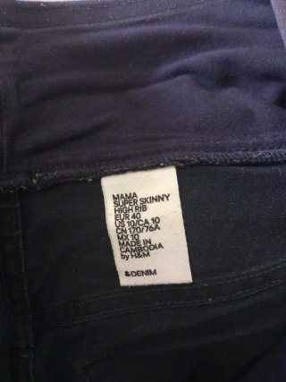 Pantalones vaqueros premamá