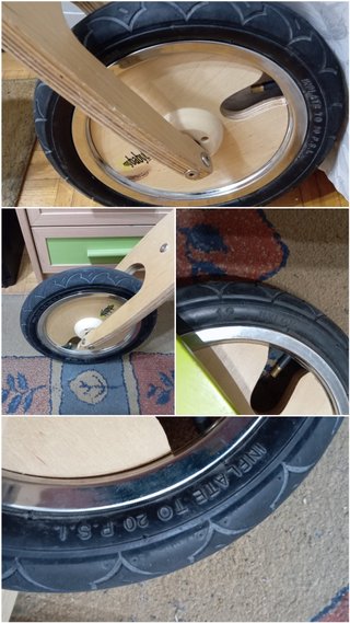 BICICLETA SMALL FOOT MADERA, NIÑOS 12 MESES.