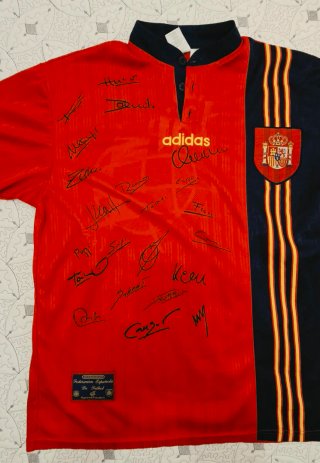 Camiseta Adidas España Firmada