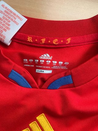 Camiseta Fútbol Oficial Adidas España 2010