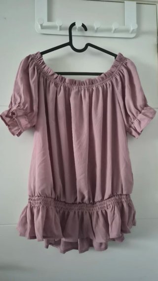 Blusa rosa talla L