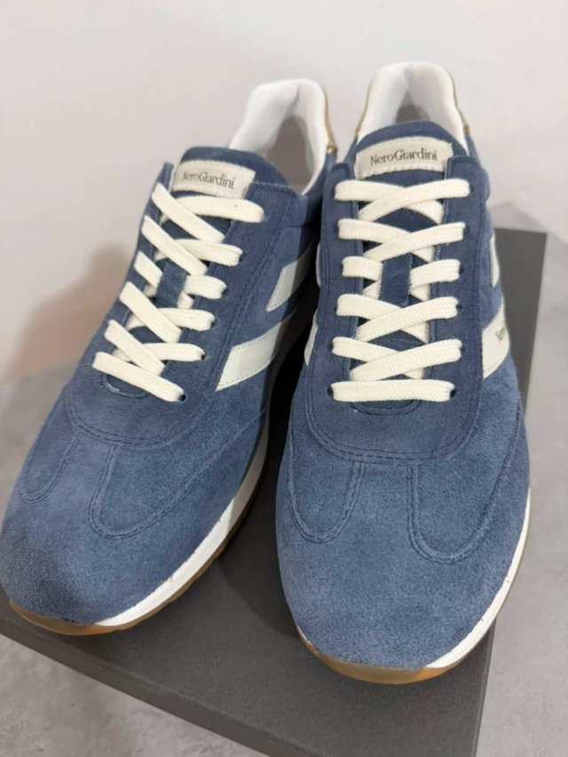 Nero Giardini Sneakers Blu/Oro
