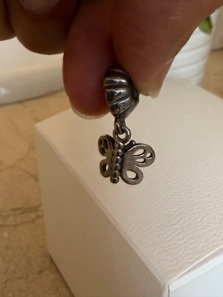 Charm Mariposa Pandora Plata