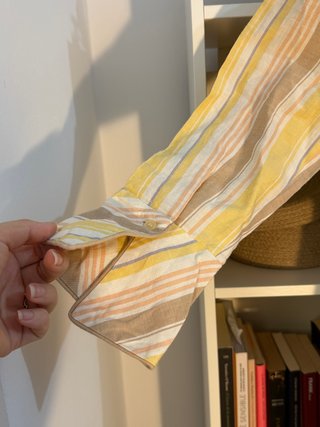 Vestido por debajo de la rodilla Vintage 100% seda
