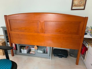 Cabecero madera maciza King Size