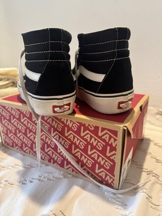 Vans Old Skool Altas Negras y Blancas