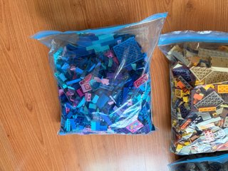 Lego Clásico: Lote de miles de piezas variadas