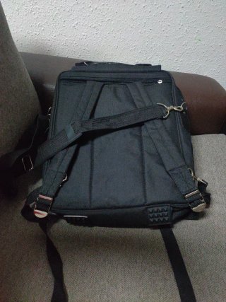 Mochila Maletín Portátil Negra