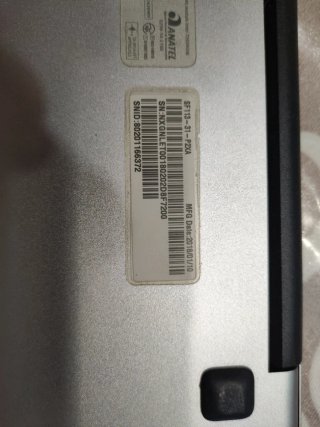 Notebook Acer Argento