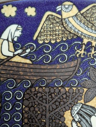 Plato Arabia Finlandia Kalevala 1980