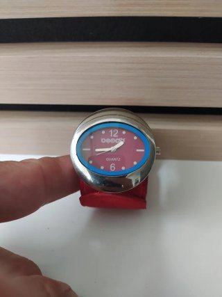 Reloj Beech Retro Mujer Rojo/Plata