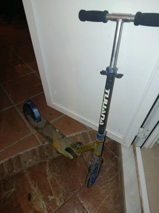 Patinete de aluminio