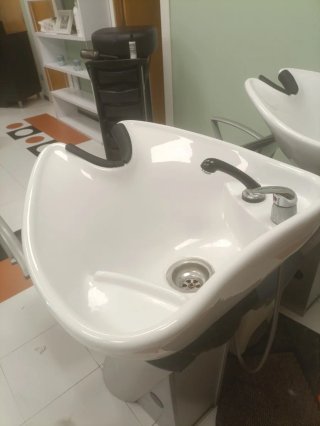 Lavacabezas de peluquería doble