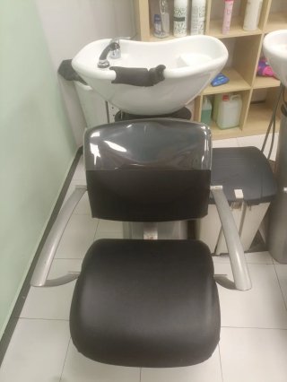 Lavacabezas de peluquería doble