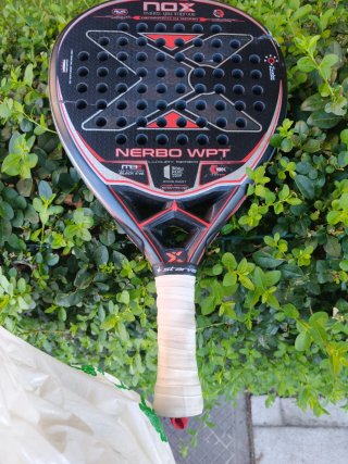 Pala raqueta de pádel NOX Nerbo WPT Luxury Series