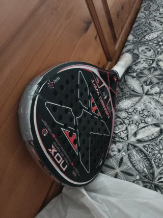 Pala raqueta de pádel NOX Nerbo WPT Luxury Series