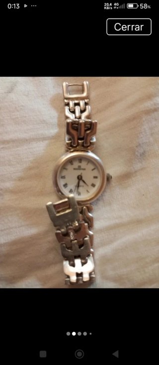 Reloj Minister Plata Mujer