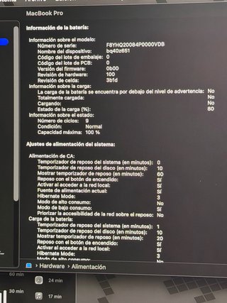 MacBook Pro 16 M5 Pro | 24GB RAM | 9 Ciclos