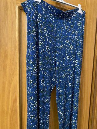 Conjunto Cortefiel Blusa y Pantalón Estampado