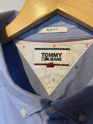 Camisa Tommy Jeans Azul Talla XL