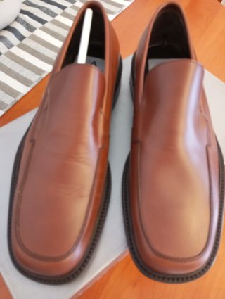 Mocasines Martinelli Piel Hombre Marrón Nuevos
