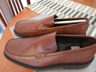 Mocasines Martinelli Piel Hombre Marrón Nuevos