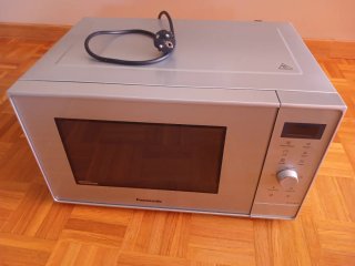 Microondas Panasonic Inverter 23 Litros con grill.