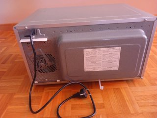 Microondas Panasonic Inverter 23 Litros con grill.
