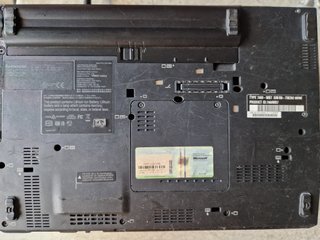 Portátil Lenovo X200s Negro