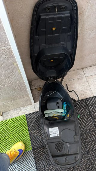 Carenado Delantero Scooter SYM Gris