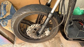Carenado Delantero Scooter SYM Gris