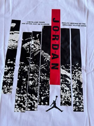 Camiseta Jordan Blanca Talla XL