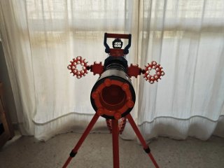 Minigun Nerf Automática con Trípode