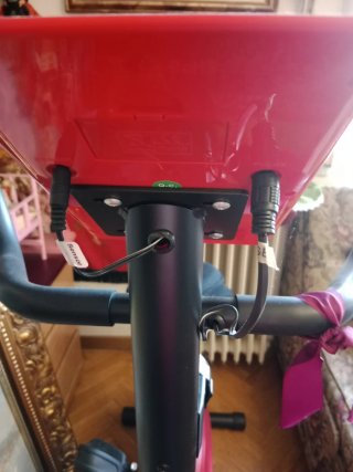 Bicicleta Estática Roja